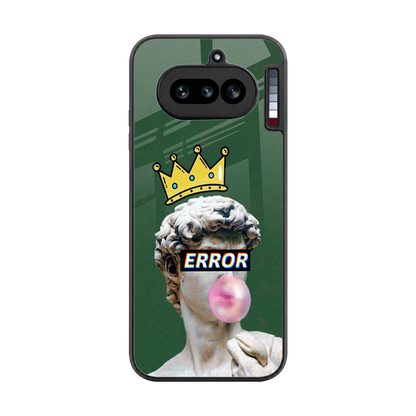 Error back phone cover | glass case for nothing phone 4a