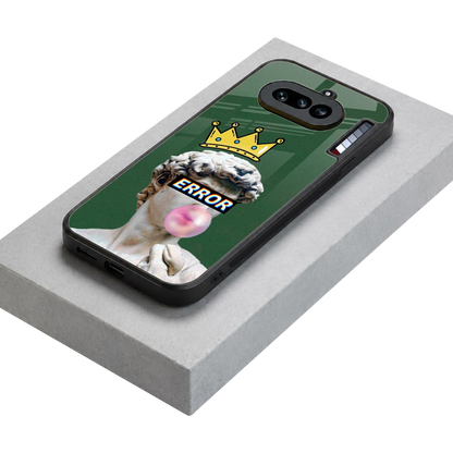 Error stylish phone case for nothing phone 4a | glossy glass and slim fit
