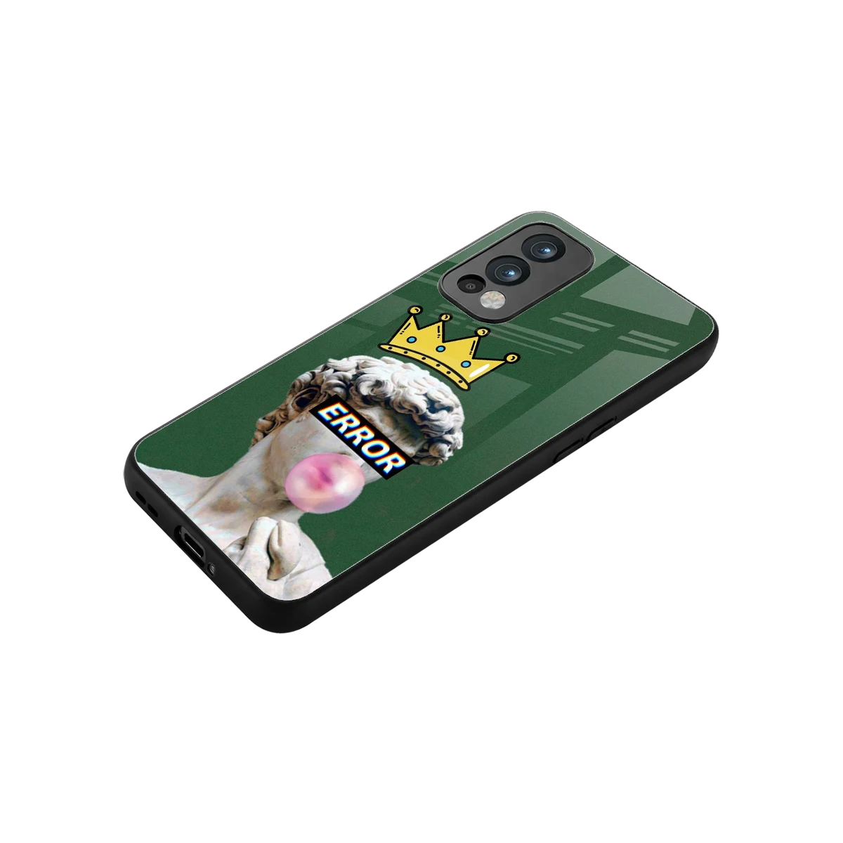 Error stylish phone case for oneplus nord 2 | glossy glass and slim fit
