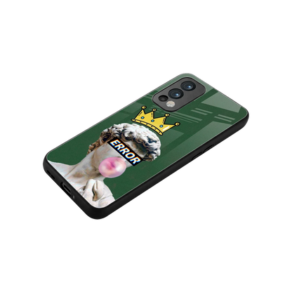 Error stylish phone case for oneplus nord 2 | glossy glass and slim fit