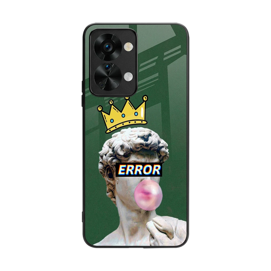 Error back phone cover | glass case for oneplus nord 2t