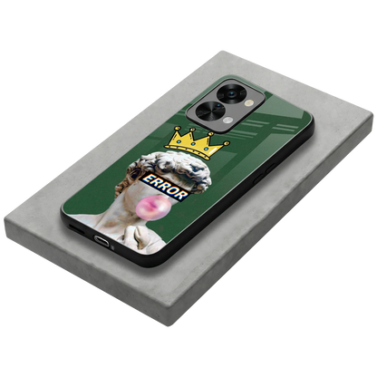 Error stylish phone case for oneplus nord 2t | glossy glass and slim fit