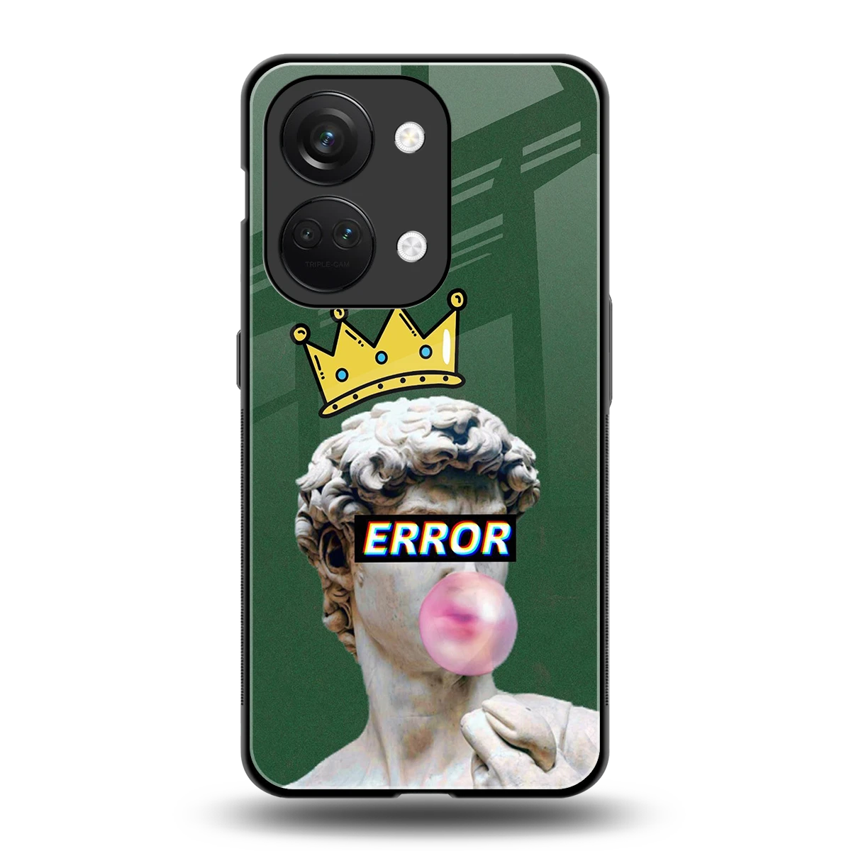 Error back phone cover | glass case for oneplus nord 3