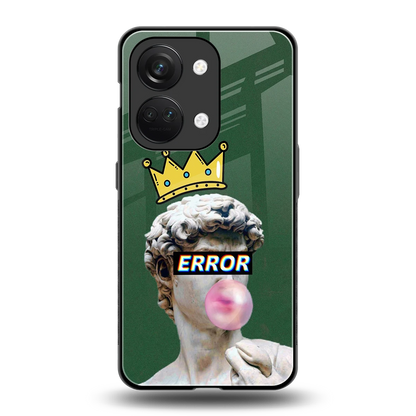 Error back phone cover | glass case for oneplus nord 3