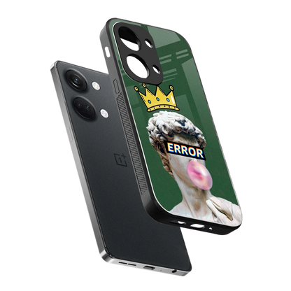 Error sleek oneplus nord 3 cover with tempered glass back and TPU edges