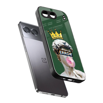 Error sleek oneplus nord 4 cover with tempered glass back and TPU edges