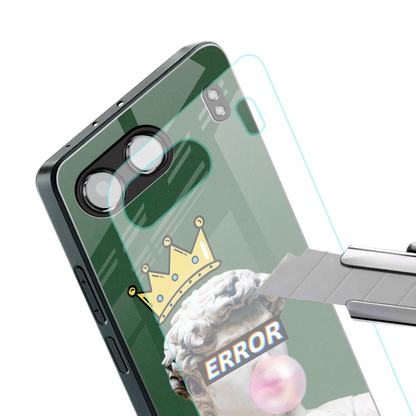 Error stylish phone case for oneplus nord 4 | glossy glass and slim fit