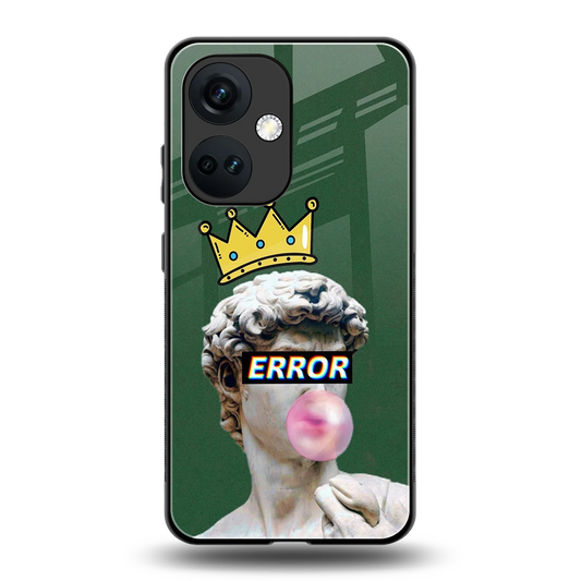 Error back phone cover | glass case for oneplus nord ce 3