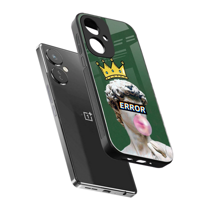 Error sleek oneplus nord ce 3 cover with tempered glass back and TPU edges