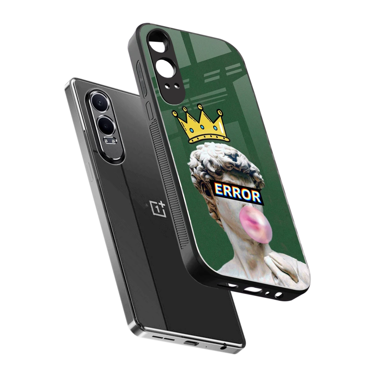 Error sleek oneplus nord ce 4 lite cover with tempered glass back and TPU edges