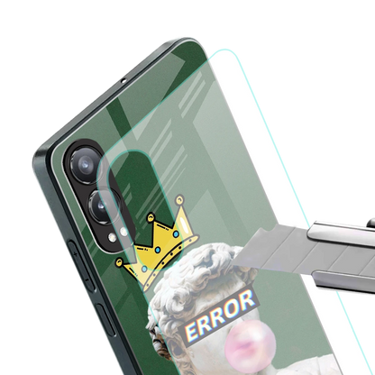 Error stylish phone case for oneplus nord ce 4 lite | glossy glass and slim fit