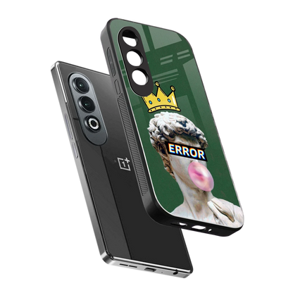 Error sleek oneplus nord ce 4 cover with tempered glass back and TPU edges