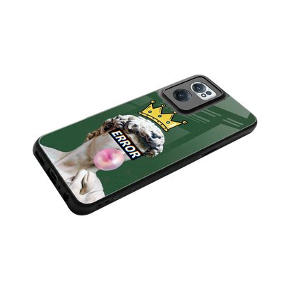 Error stylish phone case for oneplus nord ce 2 | glossy glass and slim fit