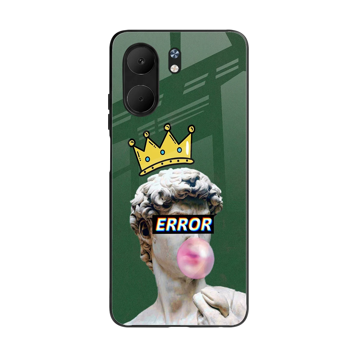 Error back phone cover | glass case for oppo a5x 5g