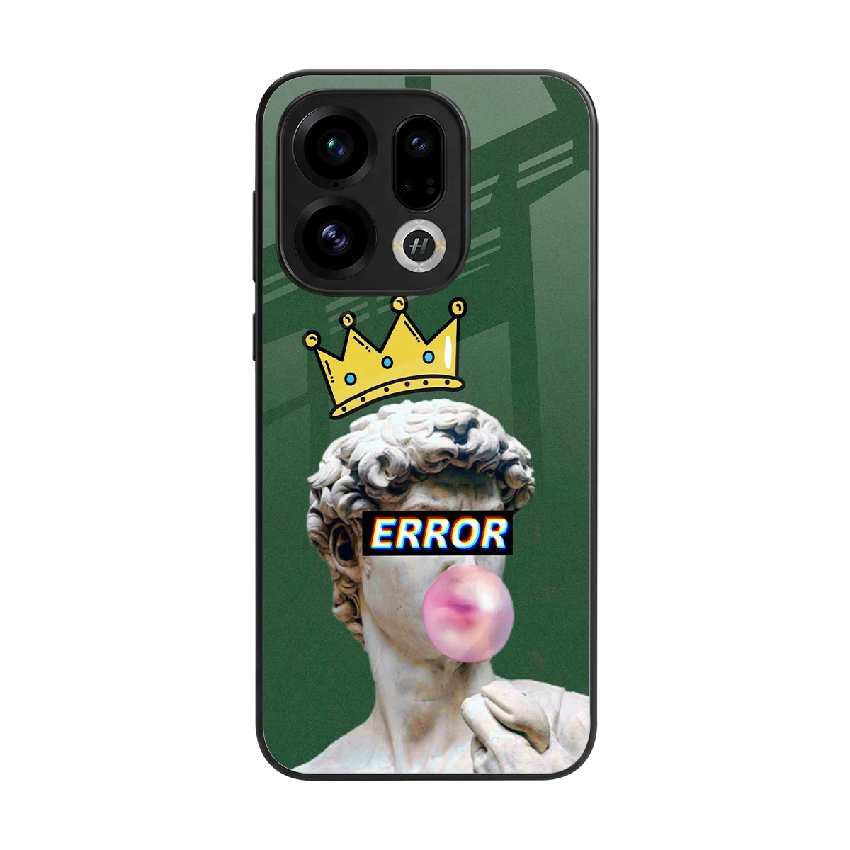 Error back phone cover | glass case for oppo find x9