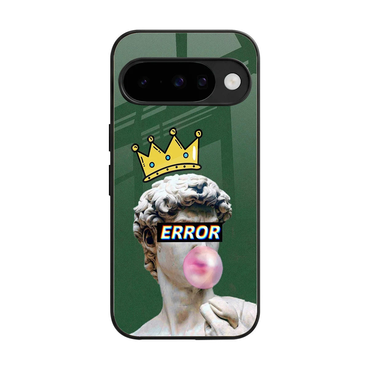 Error back phone cover | glass case for google pixel 10