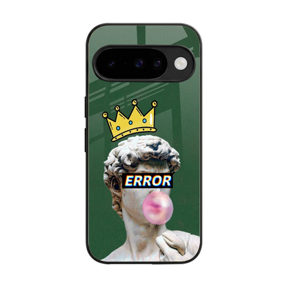 Error back phone cover | glass case for google pixel 10