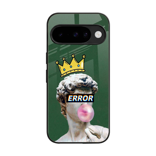 Error back phone cover | glass case for google pixel 10
