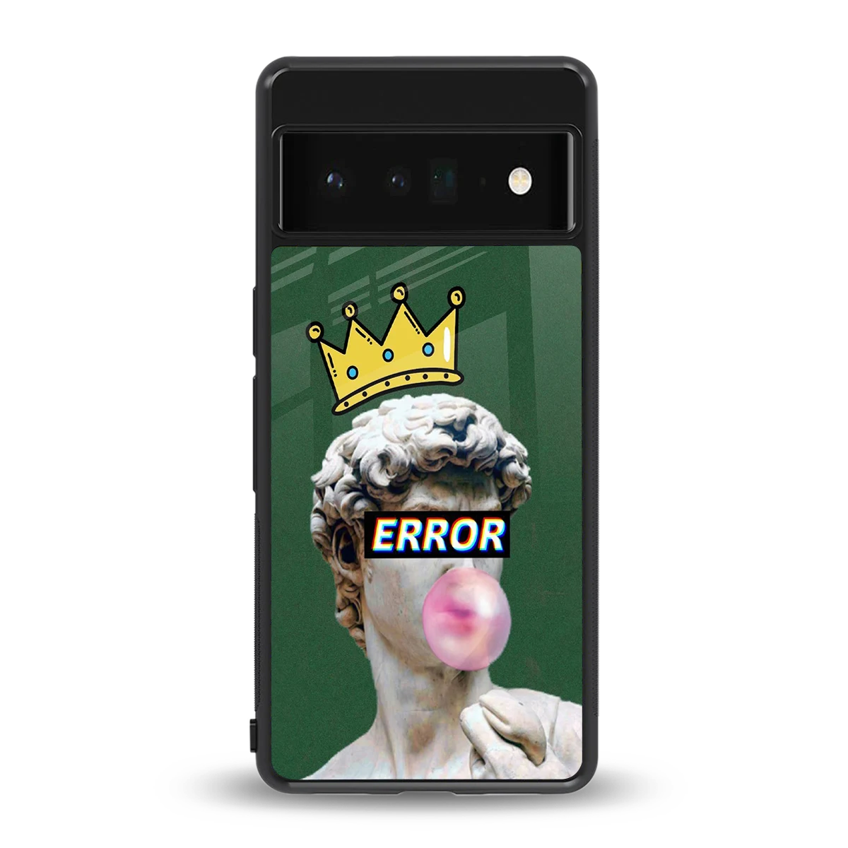 Error back phone cover | glass case for google pixel 6 pro