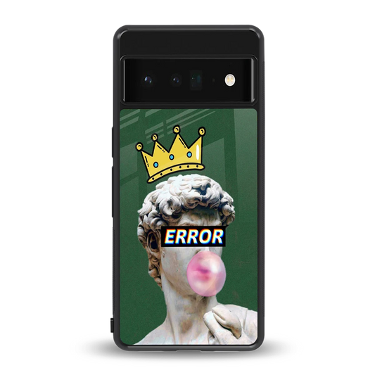 Error back phone cover | glass case for google pixel 6 pro