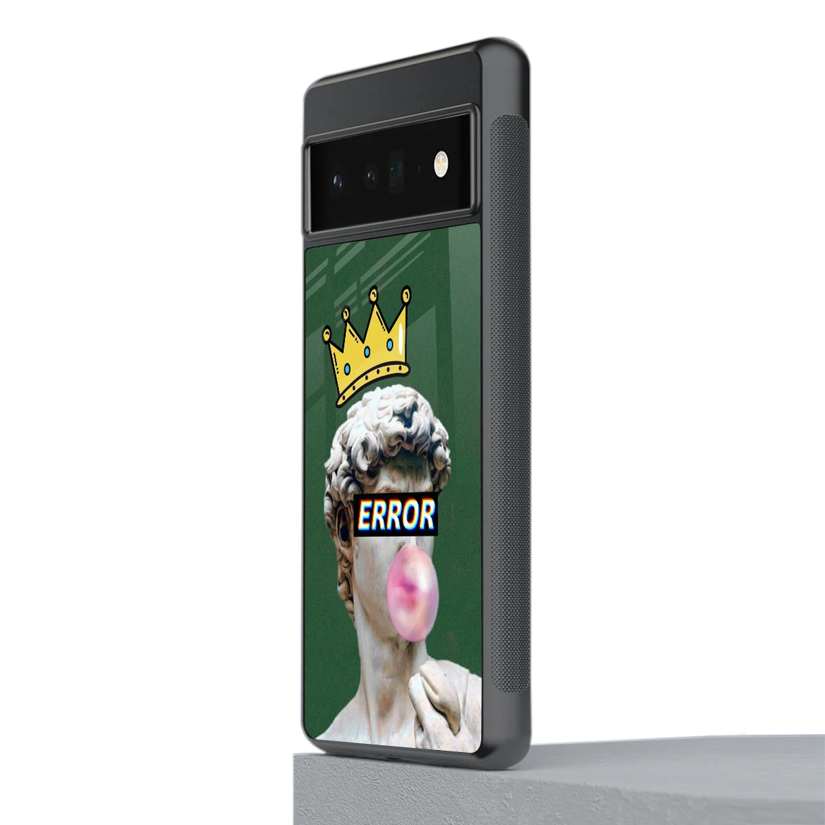 Error stylish phone case for google pixel 6 pro | glossy glass and slim fit