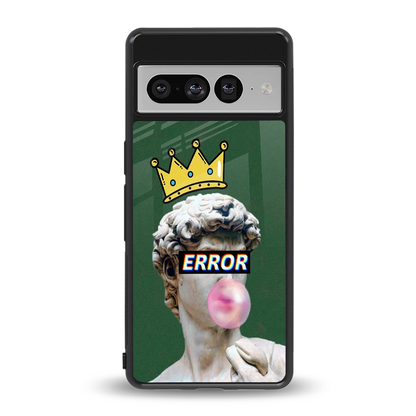 Error back phone cover | glass case for google pixel 7 pro