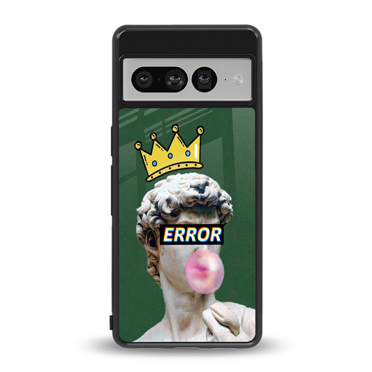 Error back phone cover | glass case for google pixel 7 pro