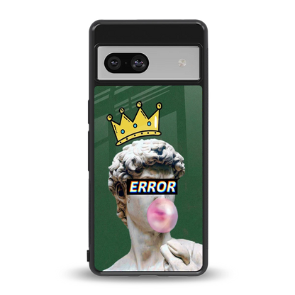 Error back phone cover | glass case for google pixel 7a