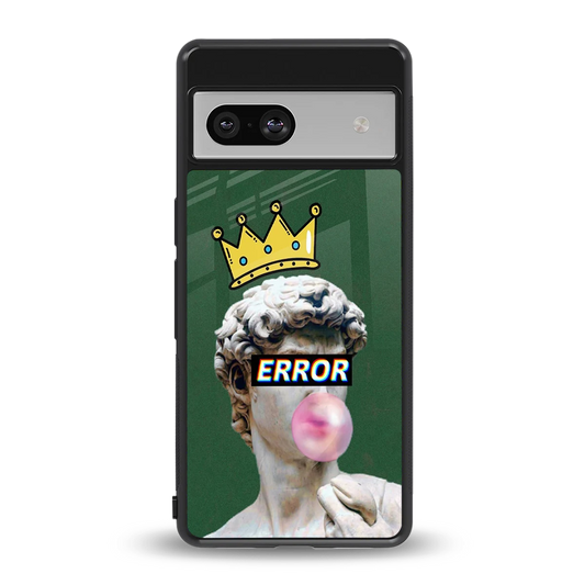 Error back phone cover | glass case for google pixel 7a