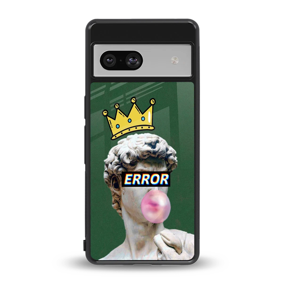 Error back phone cover | glass case for google pixel 7