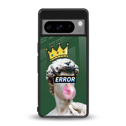 Error back phone cover | glass case for google pixel 8 pro
