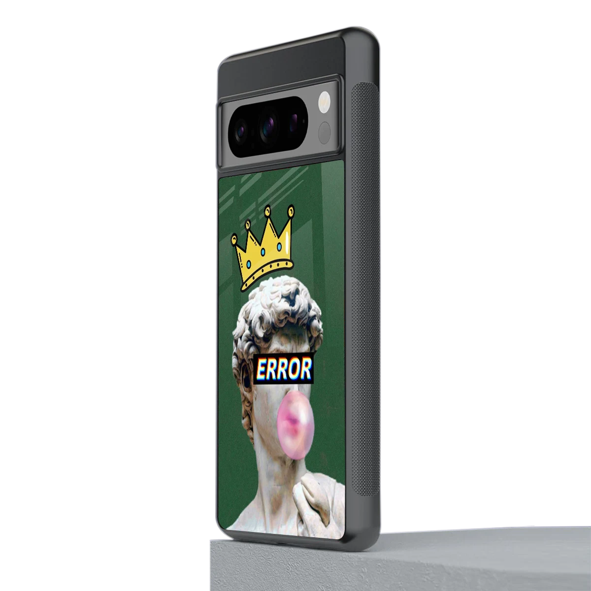 Error stylish phone case for google pixel 8 pro | glossy glass and slim fit