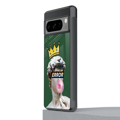 Error stylish phone case for google pixel 8 pro | glossy glass and slim fit