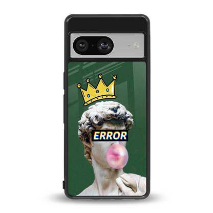 Error back phone cover | glass case for google pixel 8