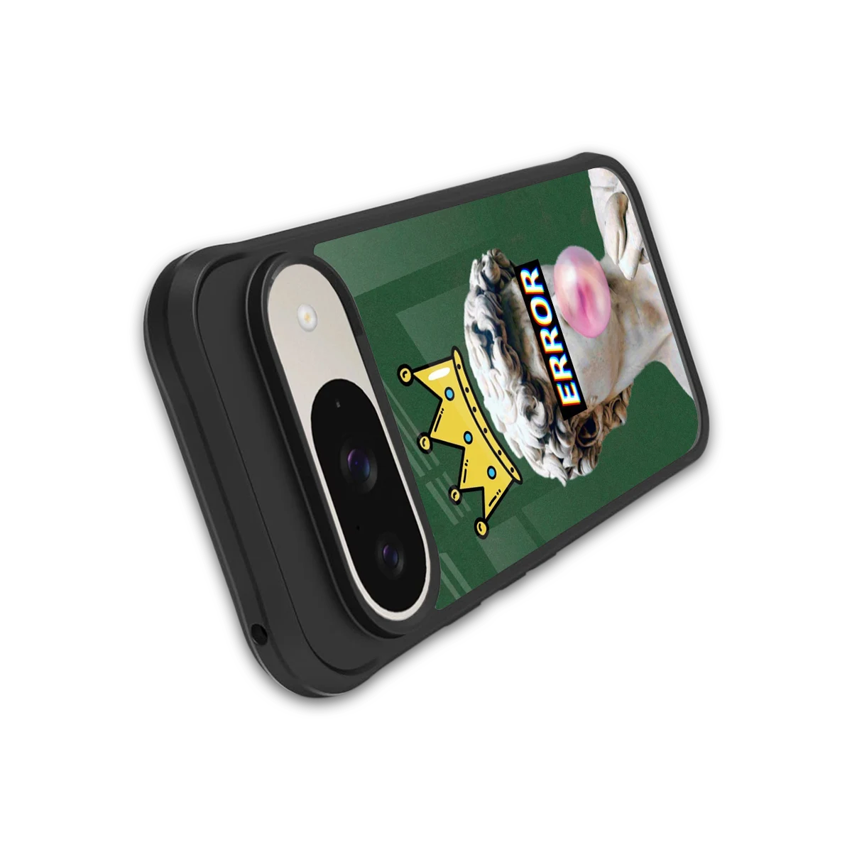 Error stylish phone case for google pixel 9 | glossy glass and slim fit