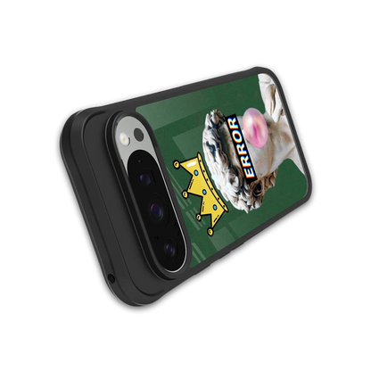 Error stylish phone case for google pixel 9 pro xl | glossy glass and slim fit