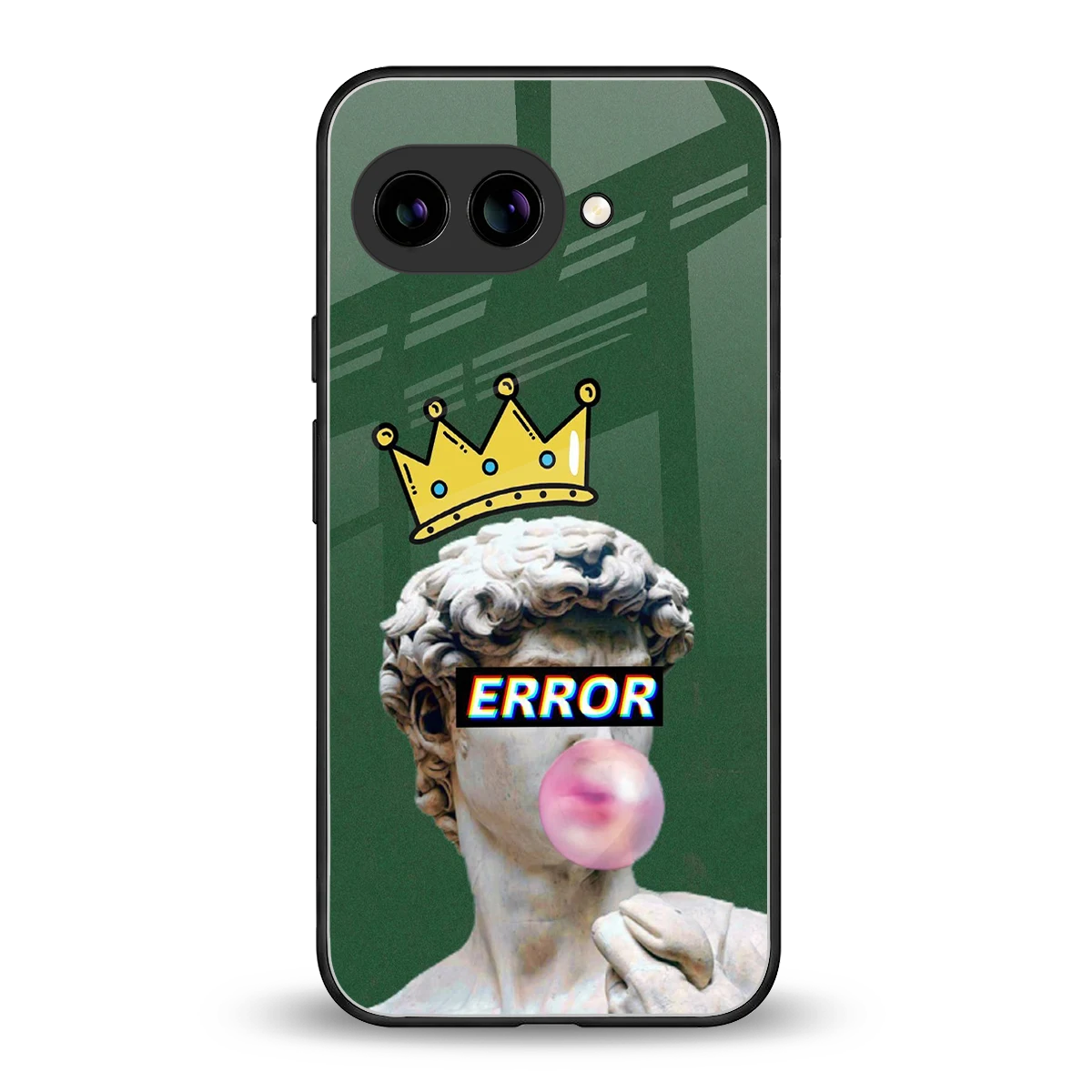 Error back phone cover | glass case for google pixel 10a