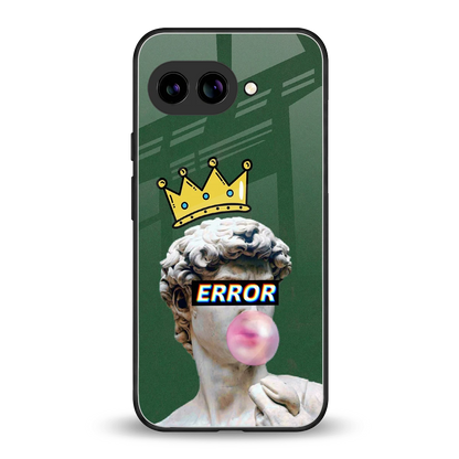 Error back phone cover | glass case for google pixel 10a
