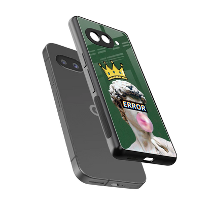 Error sleek google pixel 10a cover with tempered glass back and TPU edges