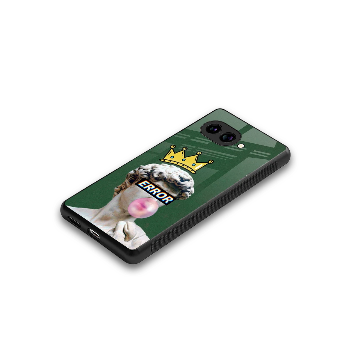 Error stylish phone case for google pixel 10a | glossy glass and slim fit