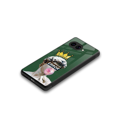 Error stylish phone case for google pixel 10a | glossy glass and slim fit
