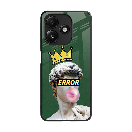 Error back phone cover | glass case for redmi 12 5g
