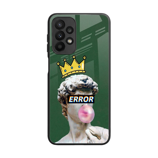 Error back phone cover | glass case for samsung galaxy a23