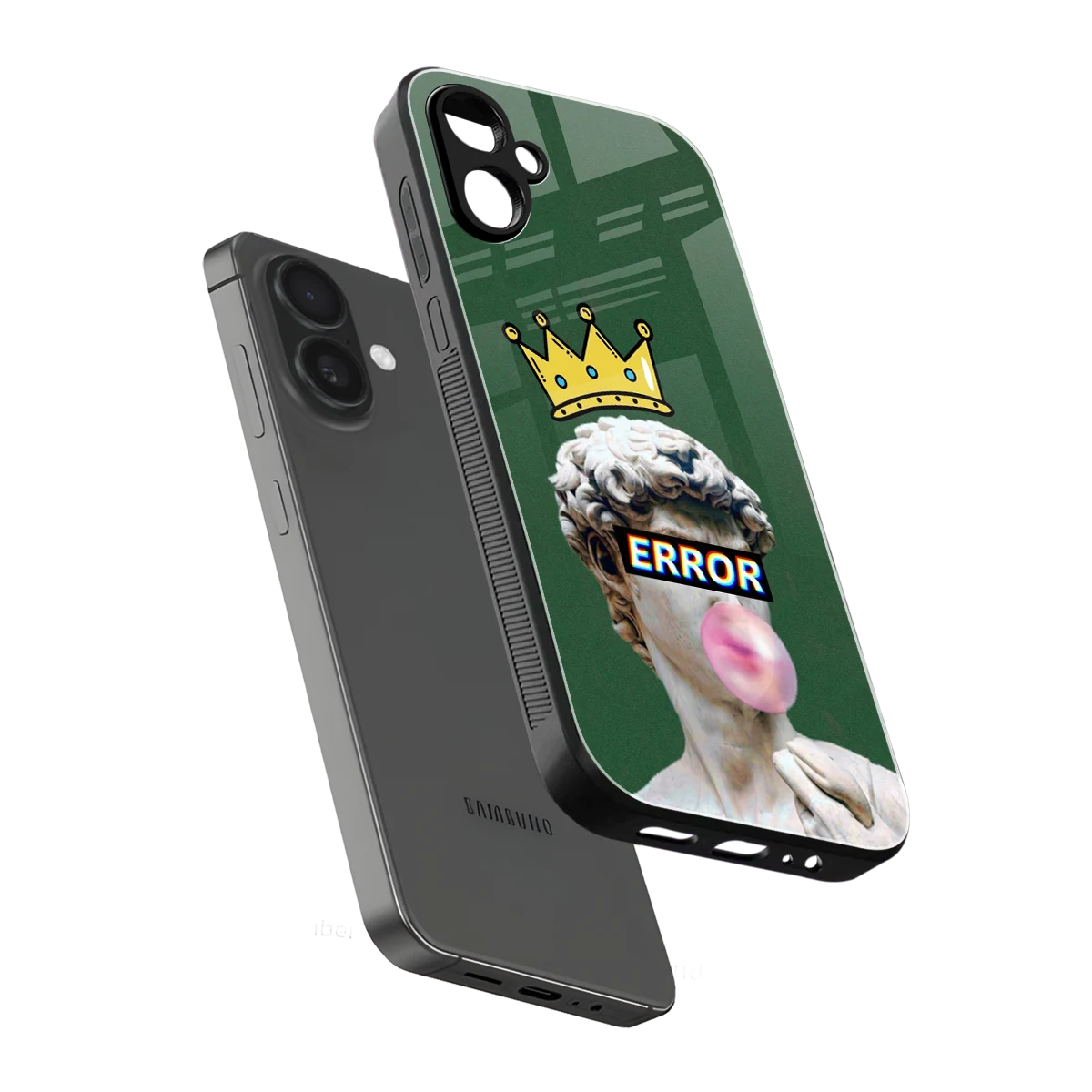 Error sleek samsung galaxy a06 5g cover with tempered glass back and TPU edges