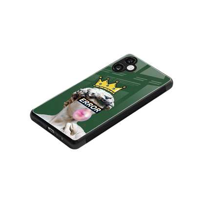 Error stylish phone case for samsung galaxy a06 5g | glossy glass and slim fit