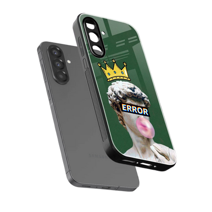 Error sleek samsung galaxy a17 5g cover with tempered glass back and TPU edges