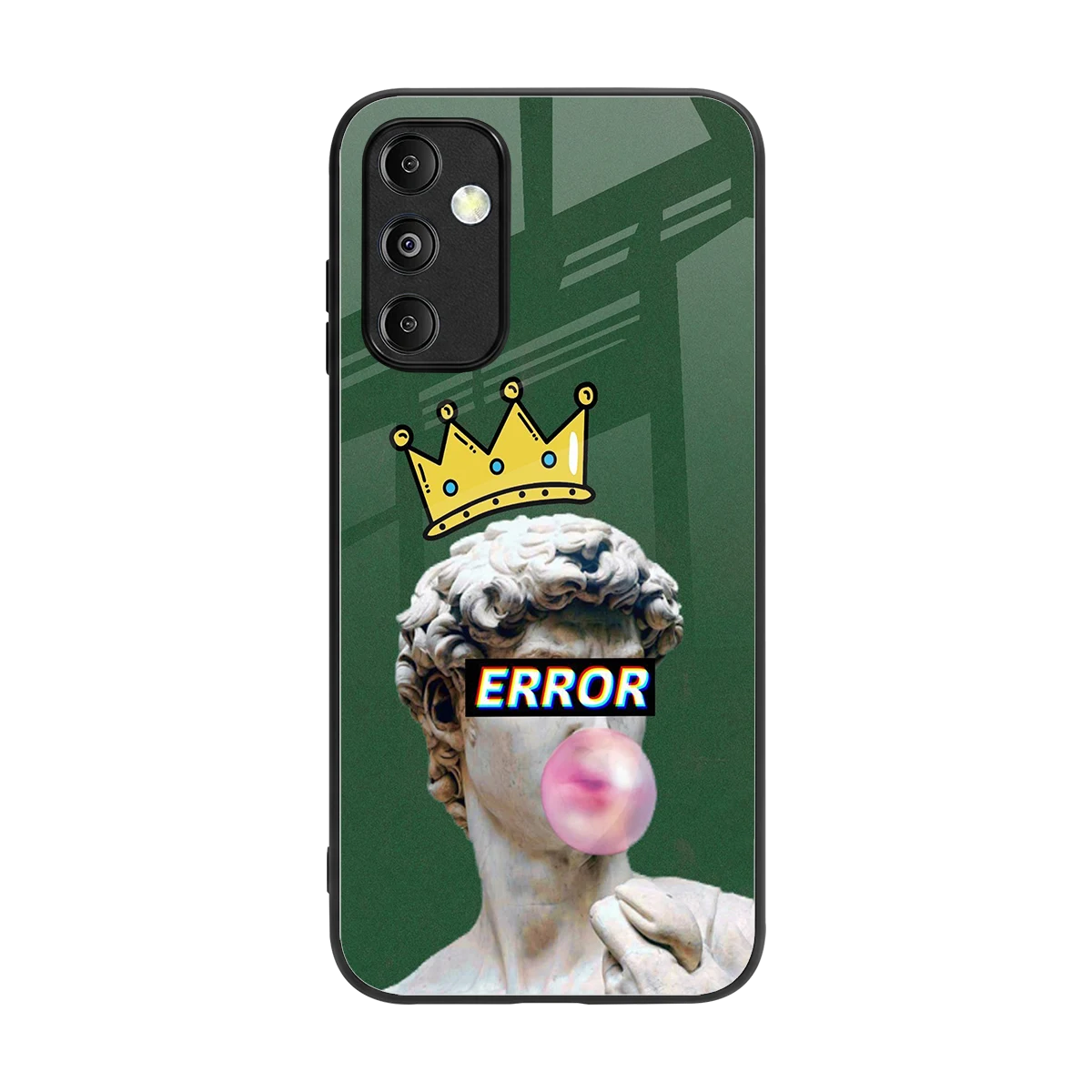Error back phone cover | glass case for samsung galaxy m14 5g