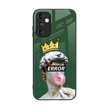 Error back phone cover | glass case for samsung galaxy m14 5g