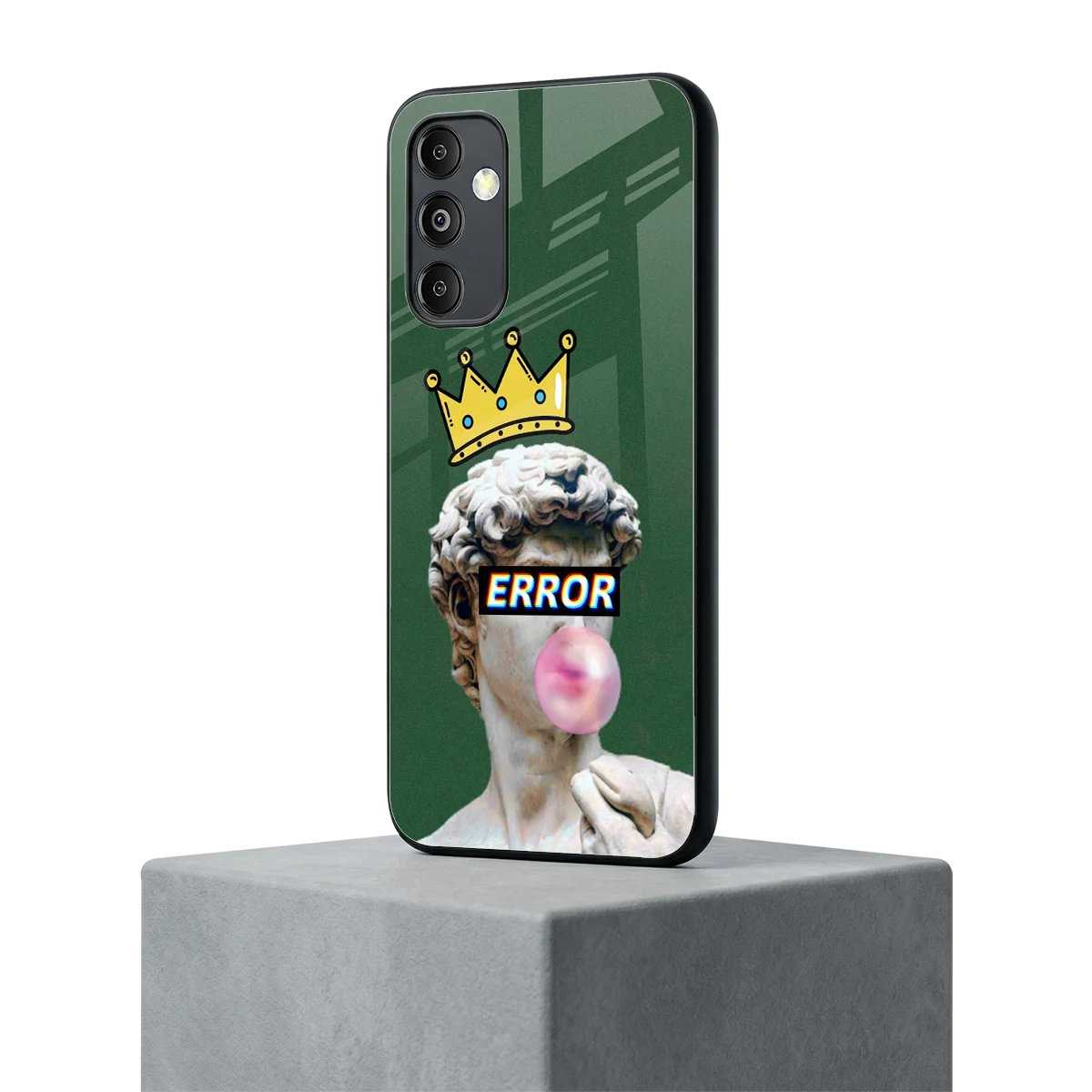 Error samsung galaxy m14 5g mobile cover | shockproof glass phone case