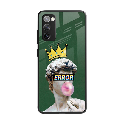 Error back phone cover | glass case for samsung galaxy s20 fe